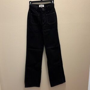 Reformation wide leg jeans